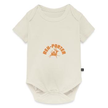 Reporter-Humor Journalist Lustig Idee - Baby Premium Kurzarmbody - Naturweiß - Vorne