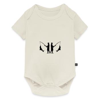 pêcheur 2 - Body à manches courtes Premium Bébé - blanc cassé - Devant