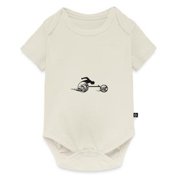 Fauteuil roulant - Body à manches courtes Premium Bébé - blanc cassé - Devant