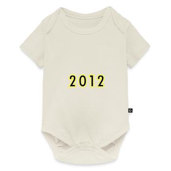 2012 Year Birthday - Baby Premium short-sleeve bodysuit - off white - Front