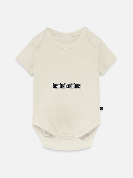 Limited Edition - Baby Premium Kurzarmbody - Naturweiß