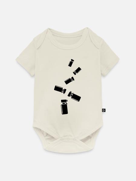 Barber Frisör icon - Baby Premium Kurzarmbody - Naturweiß