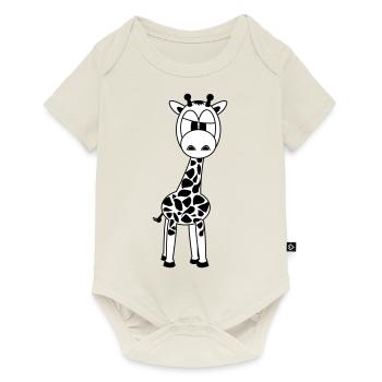 Raffe - Body à manches courtes Premium Bébé - blanc cassé - Devant