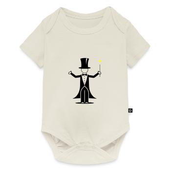 Wizard Design - Baby Premium short-sleeve bodysuit - off white - Front