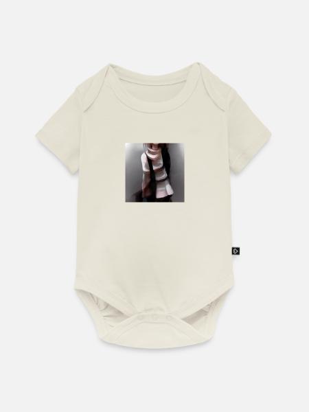 Anime - Baby Premium Kurzarmbody - Naturweiß