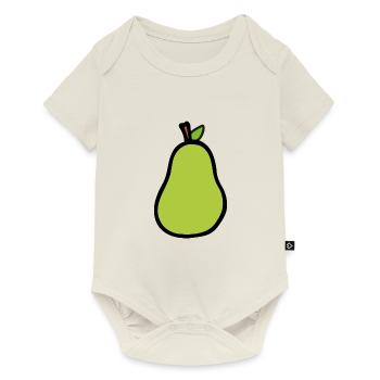Pear - Baby Premium short-sleeve bodysuit - off white - Front