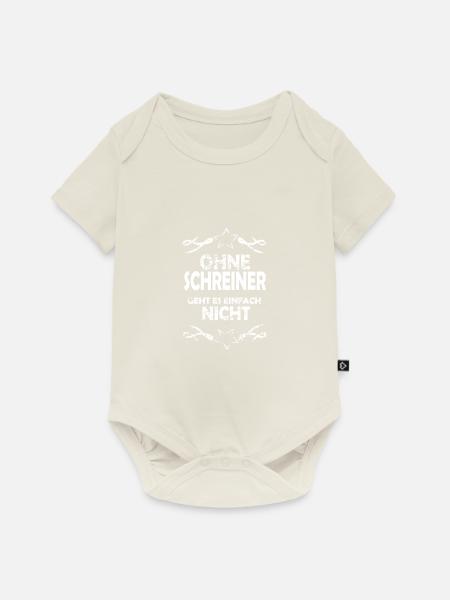 Schreiner - Baby Premium Kurzarmbody - Naturweiß