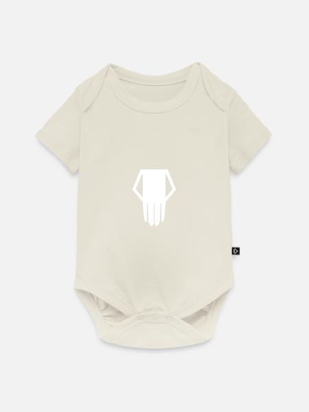 Bakugou Katsuki crâne crâne crâne superhel - Body à manches courtes Premium Bébé - blanc cassé