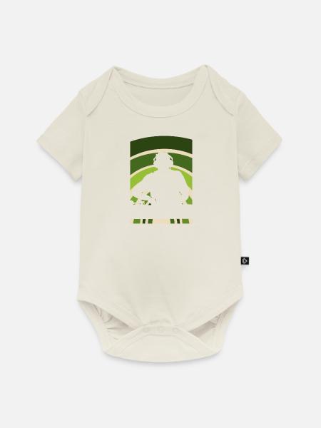 Djing DJ - Baby Premium Kurzarmbody - Naturweiß