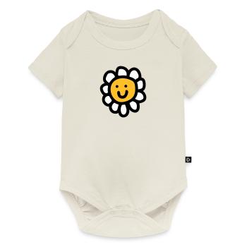 Daisy - Baby Premium short-sleeve bodysuit - off white - Front