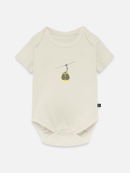 Gondel - Baby Premium Kurzarmbody - Naturweiß