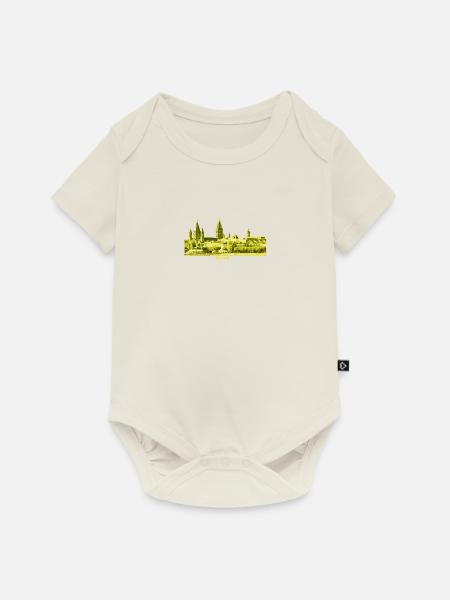 Mainz Rheinland-Pfalz LandeshauptstadtDom - Baby Premium Kurzarmbody - Naturweiß