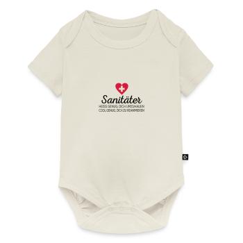 Sanitäter - Baby Premium Kurzarmbody - Naturweiß - Vorne