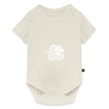 Wood Whisperer Forester Forester Homme - Body à manches courtes Premium Bébé - blanc cassé - Devant