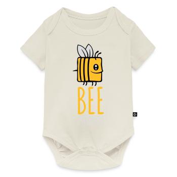bee different Spruch Quote - Baby Premium short-sleeve bodysuit - off white - Front