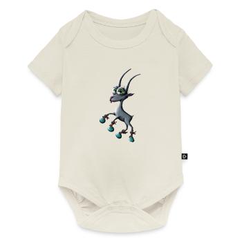 Capricorn zodiac sign - Baby Premium short-sleeve bodysuit - off white - Front