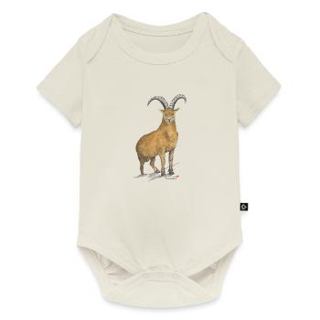 Capricorn - Baby Premium short-sleeve bodysuit - off white - Front