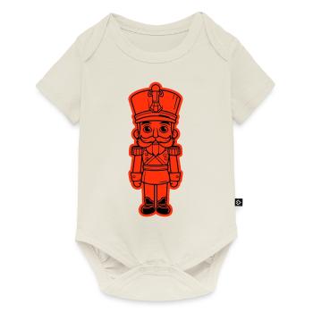 Nutcracker Christmas Icon - Baby Premium short-sleeve bodysuit - off white - Front