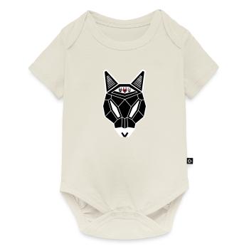 Mekuroeil - Baby Premium short-sleeve bodysuit - off white - Front