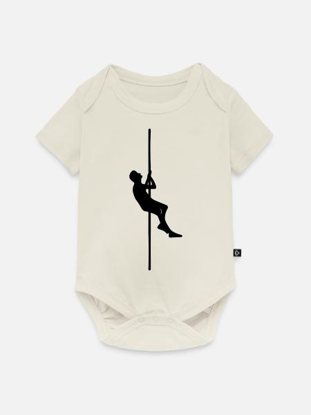 bergsteiger - Baby Premium Kurzarmbody - Naturweiß
