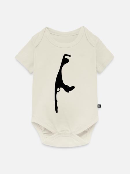 insel sylt - Baby Premium Kurzarmbody - Naturweiß