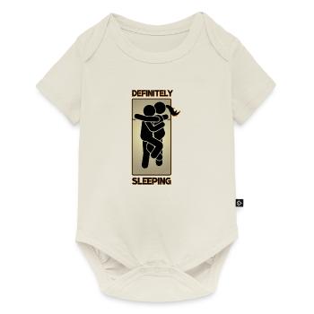 Sleep - Baby Premium short-sleeve bodysuit - off white - Front