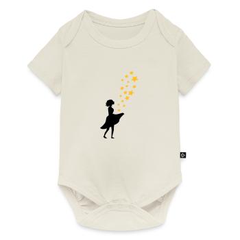 stars girly magic - Baby Premium short-sleeve bodysuit - off white - Front