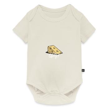 Cheese - Baby Premium short-sleeve bodysuit - off white - Front