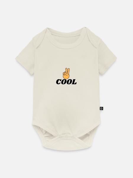 KÜHL - Baby Premium Kurzarmbody - Naturweiß