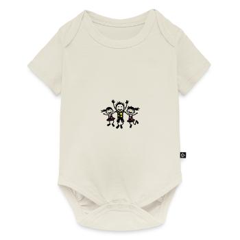 Groupe de maternelle Kids Joy - Body à manches courtes Premium Bébé - blanc cassé - Devant