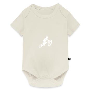 MTB Enduro Trail - Baby Premium short-sleeve bodysuit - off white - Front