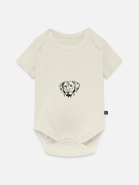 Rhodesian Ridgeback - Baby Premium Kurzarmbody - Naturweiß