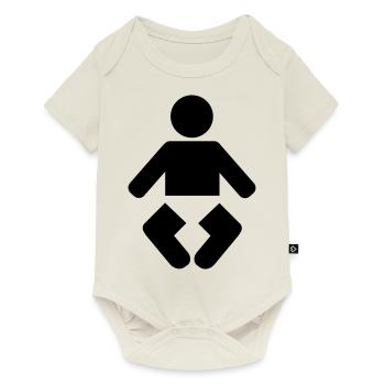 baby - Baby Premium short-sleeve bodysuit - off white - Front