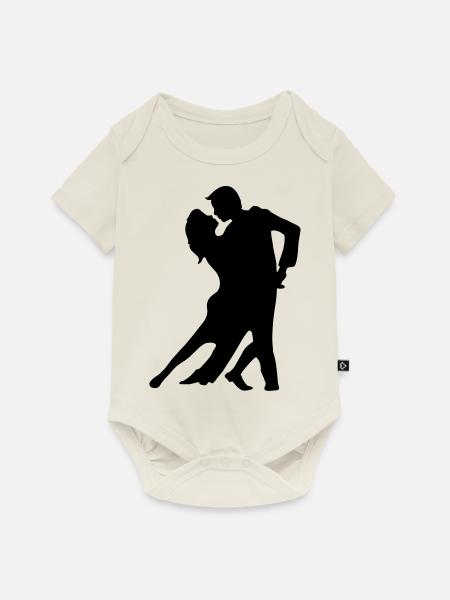 tanzpaar - Baby Premium Kurzarmbody - Naturweiß