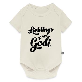 Godi ask godmother aunt favorite aunt - Baby Premium short-sleeve bodysuit - off white - Front