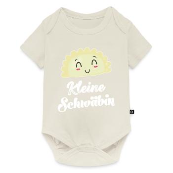 Kleine Schwäbin Schwabe Baby Maultaschen Schwaben - Baby Premium Kurzarmbody - Naturweiß - Vorne