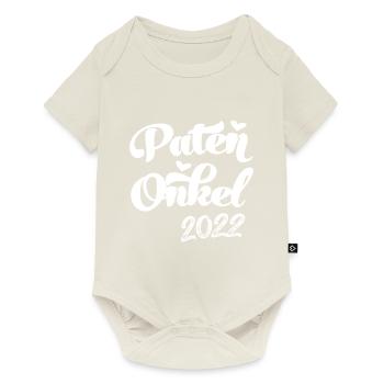 Patenonkel Göd Ged Patenonkel fragen Pate Geschenk - Baby Premium Kurzarmbody - Naturweiß - Vorne