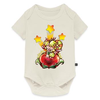 Monster girl série - baromez - Body à manches courtes Premium Bébé - blanc cassé - Devant