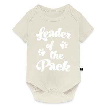 My siblings have paws dogs baby cats - Baby Premium short-sleeve bodysuit - off white - Front
