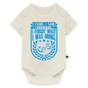 I came saw forget - Baby Premium short-sleeve bodysuit - off white - Front