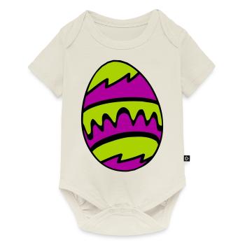 Easter egg - Baby Premium short-sleeve bodysuit - off white - Front