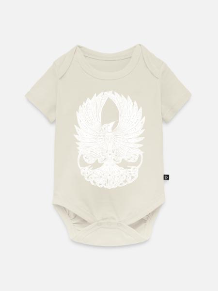 Phönix-Diagramm - Baby Premium Kurzarmbody - Naturweiß