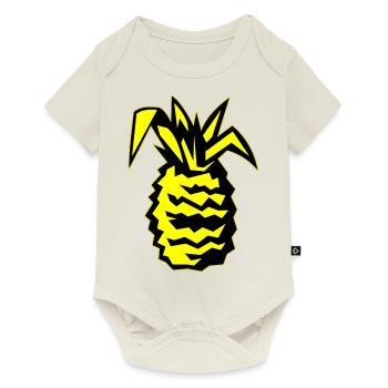 Ananas 02 - Body à manches courtes Premium Bébé - blanc cassé - Devant