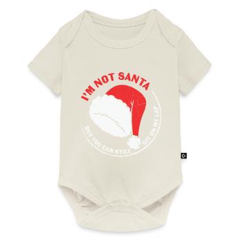 Christmas Party Claus Merry Christmas T-shirt - Baby Premium short-sleeve bodysuit - off white - Front