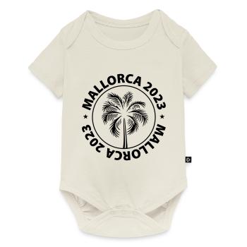 Mallorca 2023 - Baby Premium short-sleeve bodysuit - off white - Front