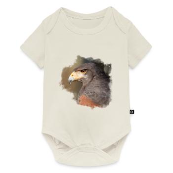Harris Hawk Jerry - Baby Premium short-sleeve bodysuit - off white - Front