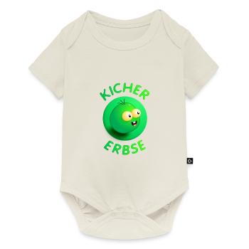 pois chiche - Body à manches courtes Premium Bébé - blanc cassé - Devant