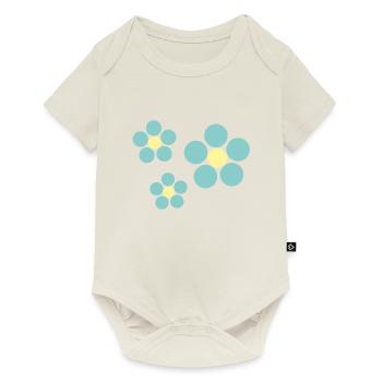 fleur - Body à manches courtes Premium Bébé - blanc cassé - Devant