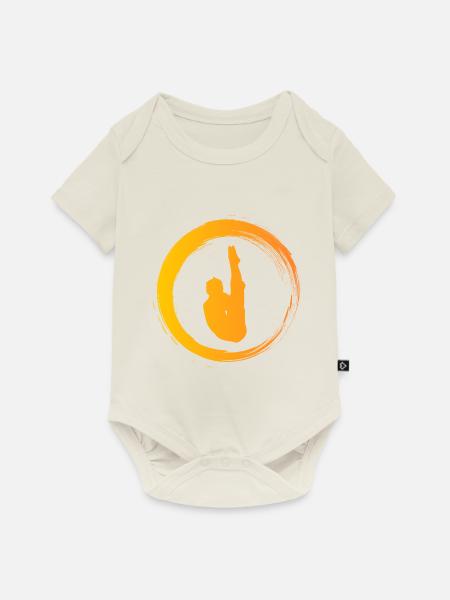 Sporty Hobby Leidenschaft Turmspringen - Baby Premium Kurzarmbody - Naturweiß