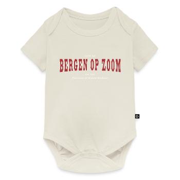 Bergen op Zoom - Baby Premium short-sleeve bodysuit - off white - Front